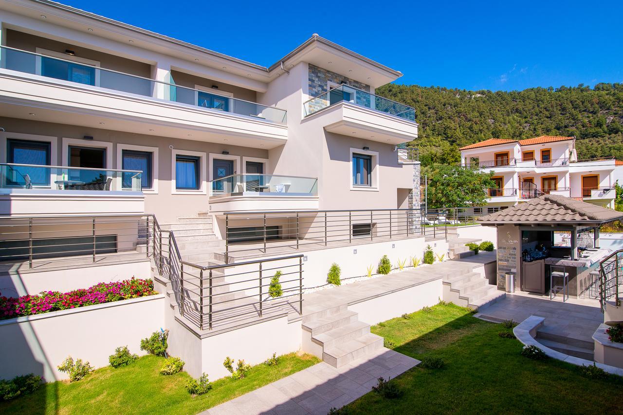 Semiramis Luxury Suites Chrysi Ammoudia Buitenkant foto