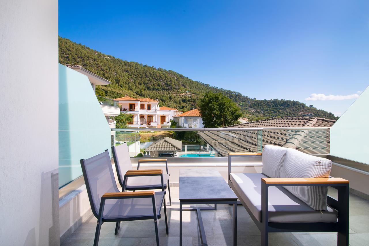 Semiramis Luxury Suites Chrysi Ammoudia Buitenkant foto