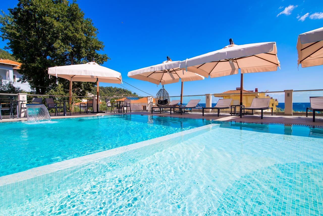 Semiramis Luxury Suites Chrysi Ammoudia Buitenkant foto