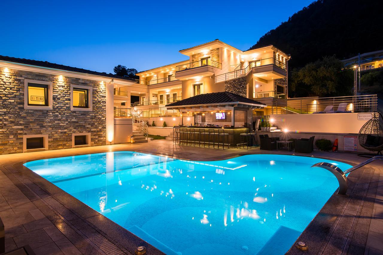 Semiramis Luxury Suites Chrysi Ammoudia Buitenkant foto
