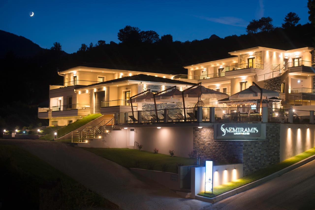 Semiramis Luxury Suites Chrysi Ammoudia Buitenkant foto