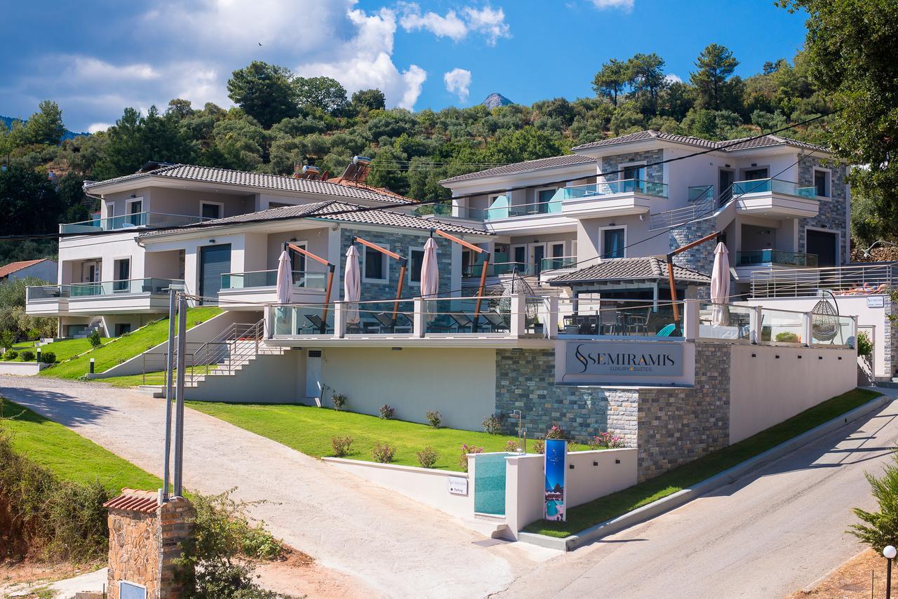 Semiramis Luxury Suites Chrysi Ammoudia Buitenkant foto